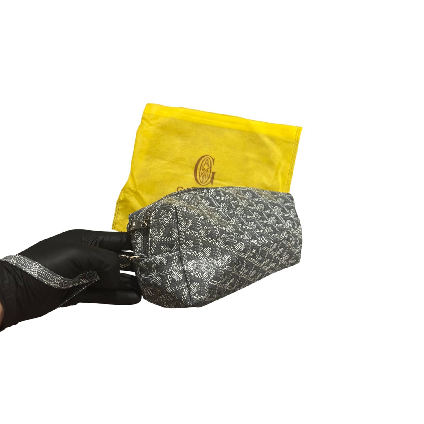 GYRD Gray Clutch Bag