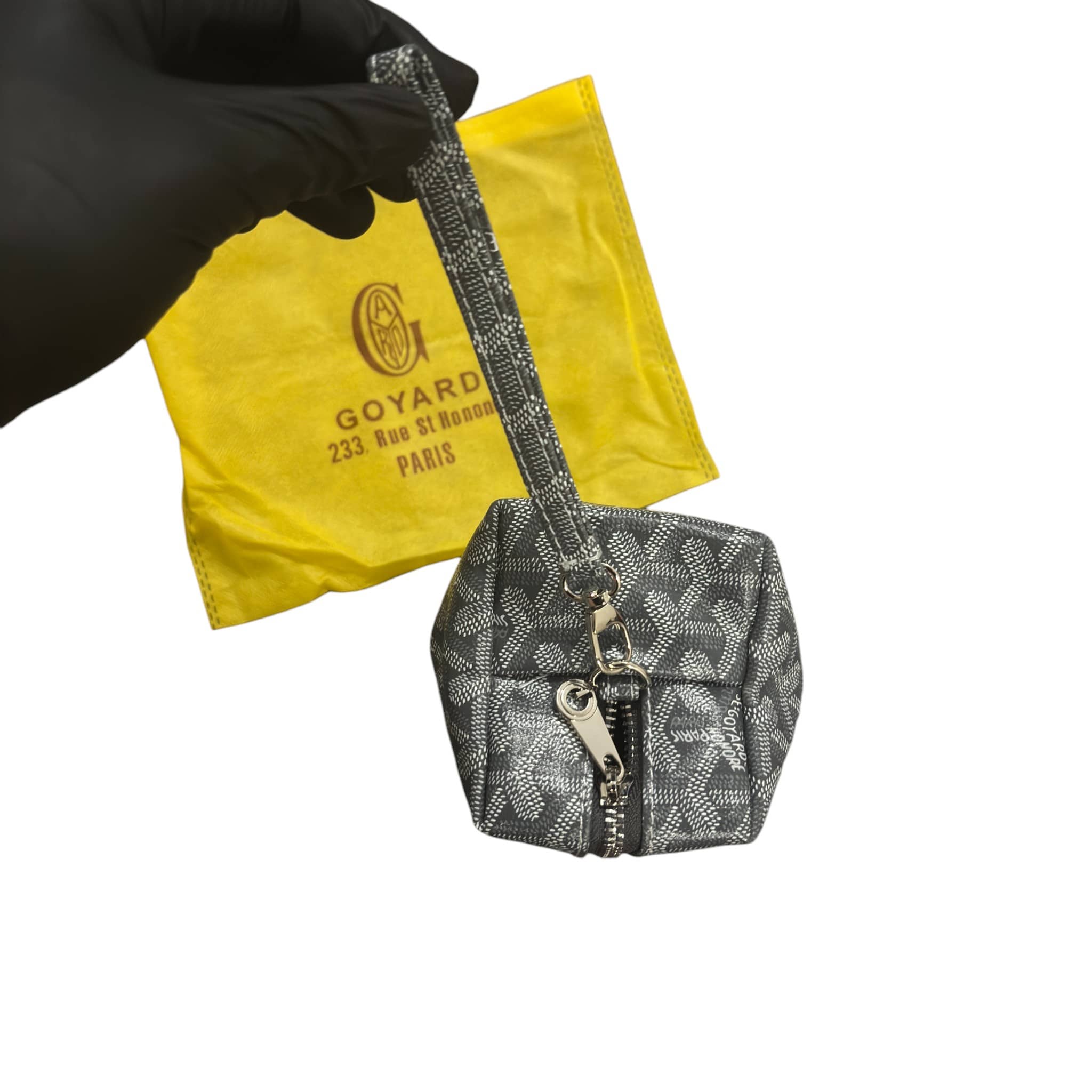 GYRD Gray Clutch Bag