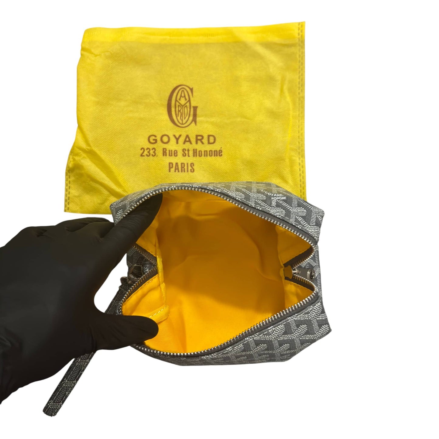 GYRD Gray Clutch Bag