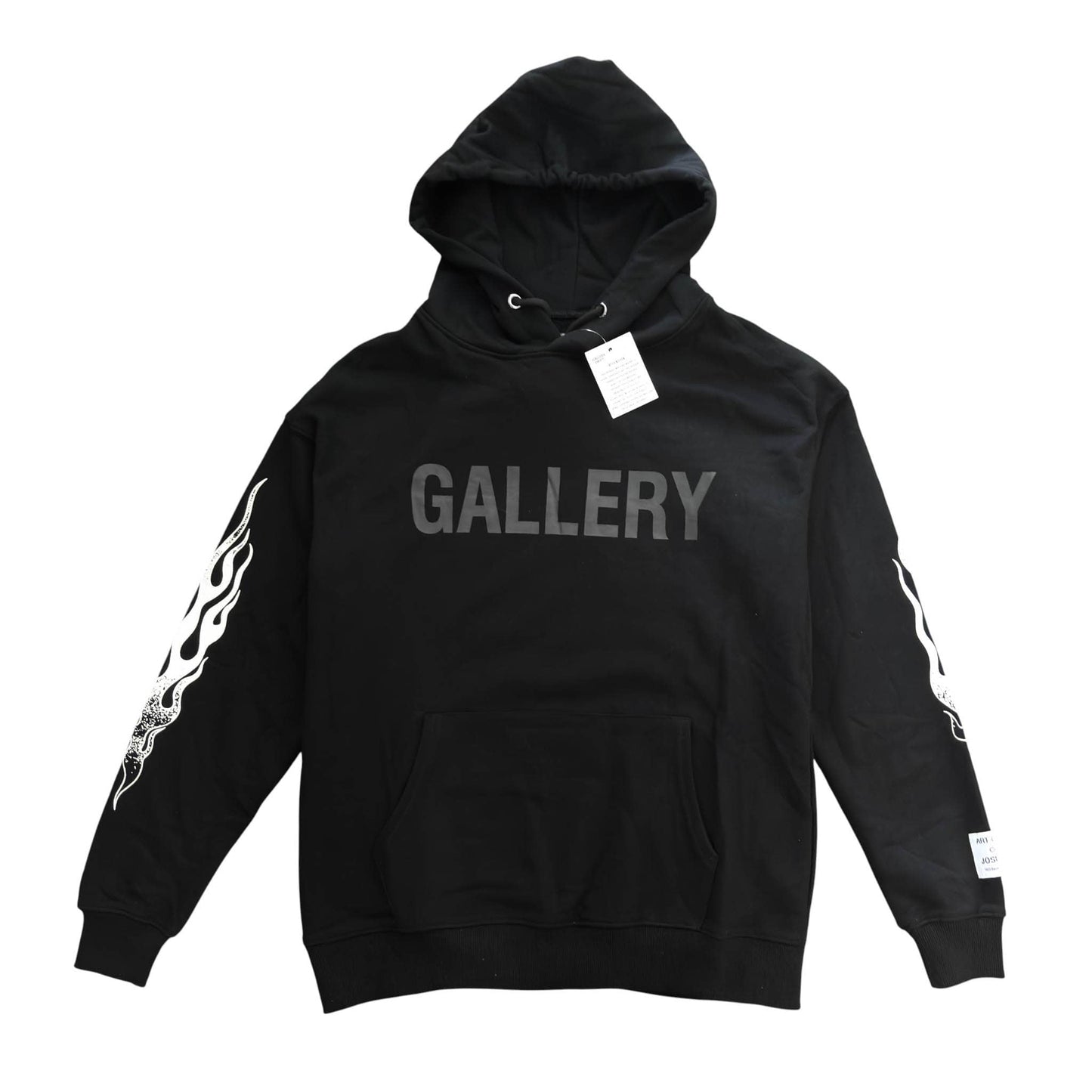 Gallery DEPT. Flame Black Hoodie