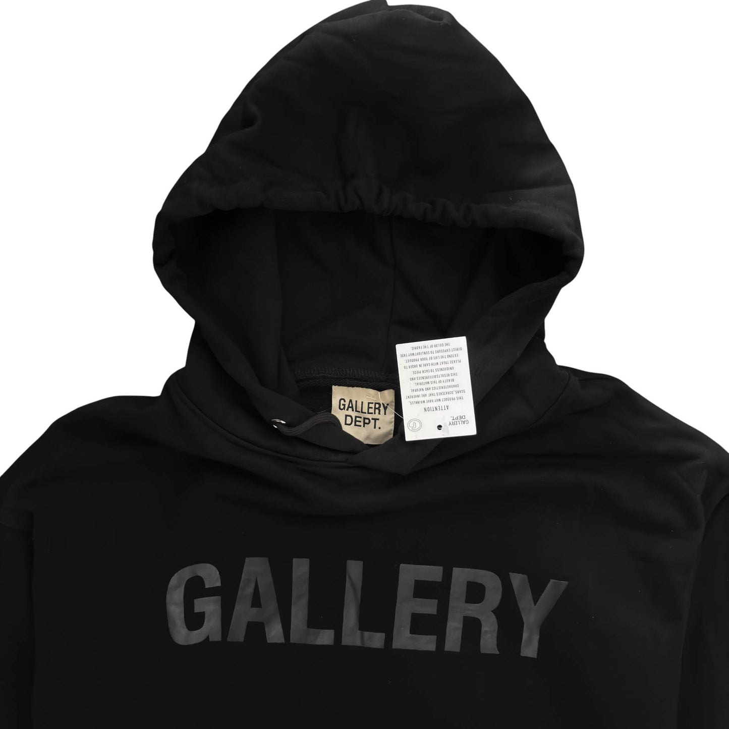 Gallery DEPT. Flame Black Hoodie