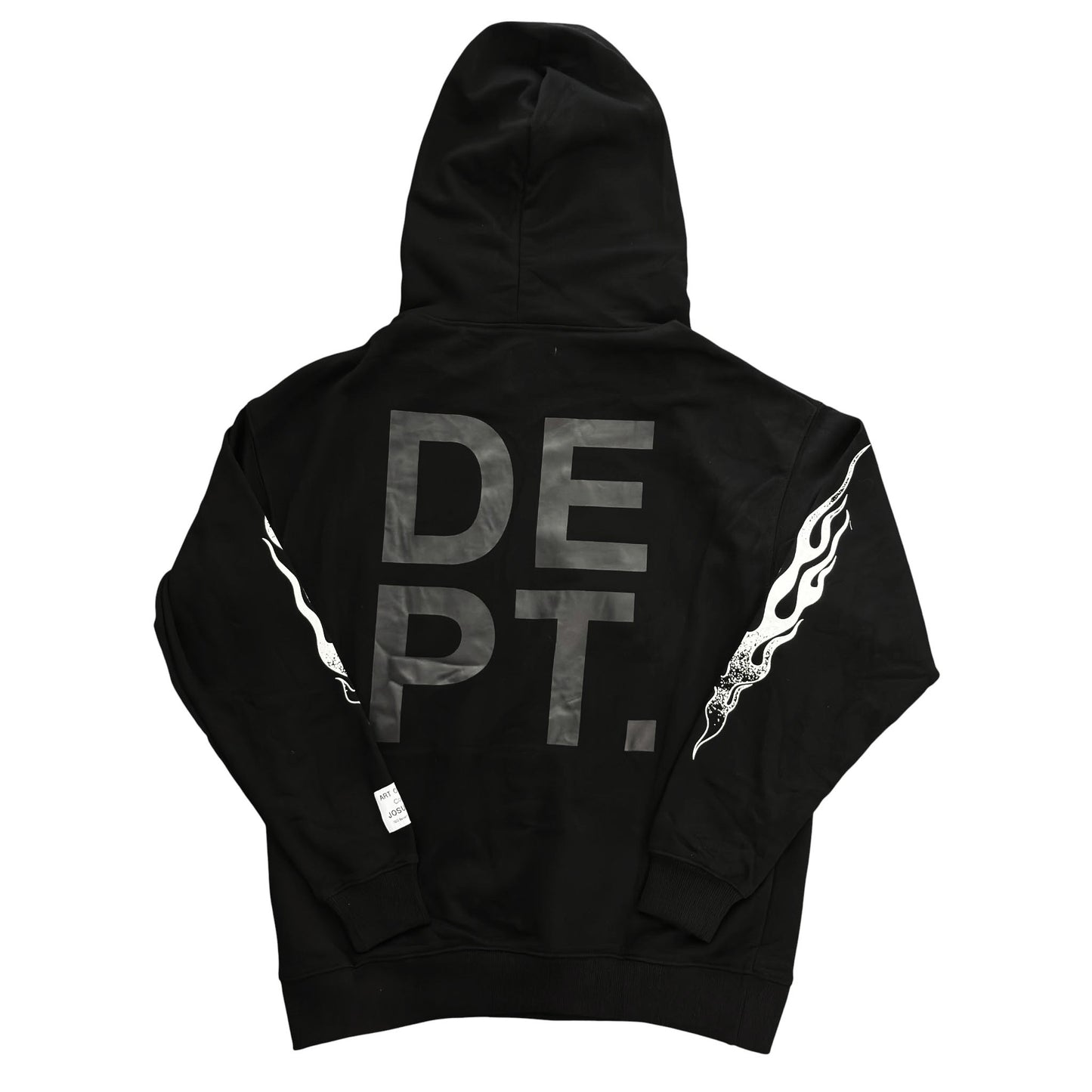 Gallery DEPT. Flame Black Hoodie