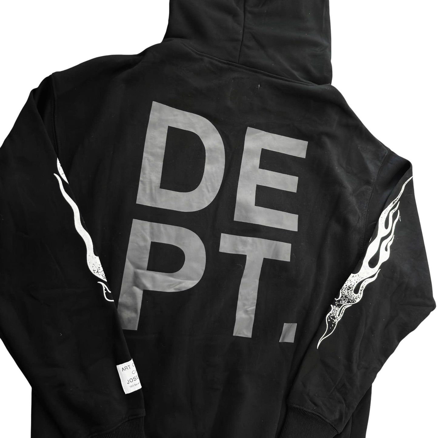 Gallery DEPT. Flame Black Hoodie