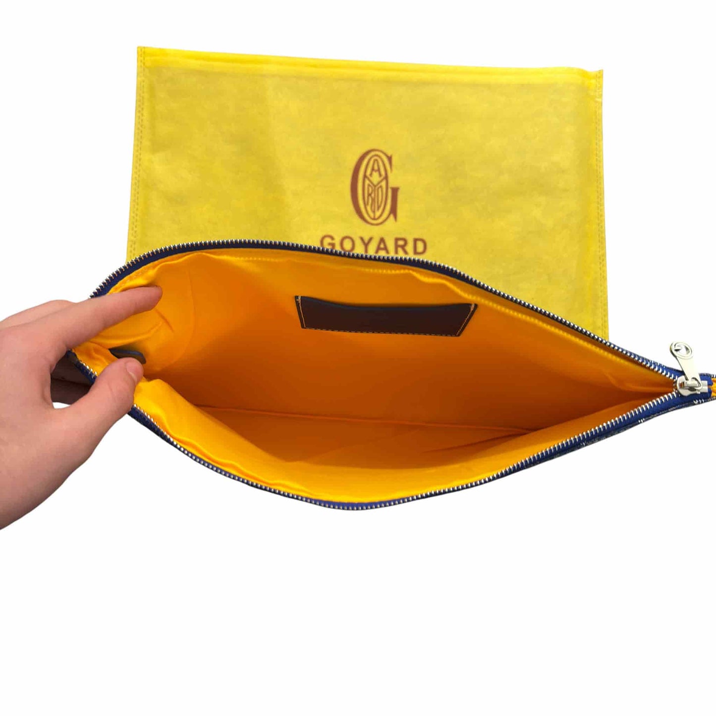 GYRD Navy Pouch Bag