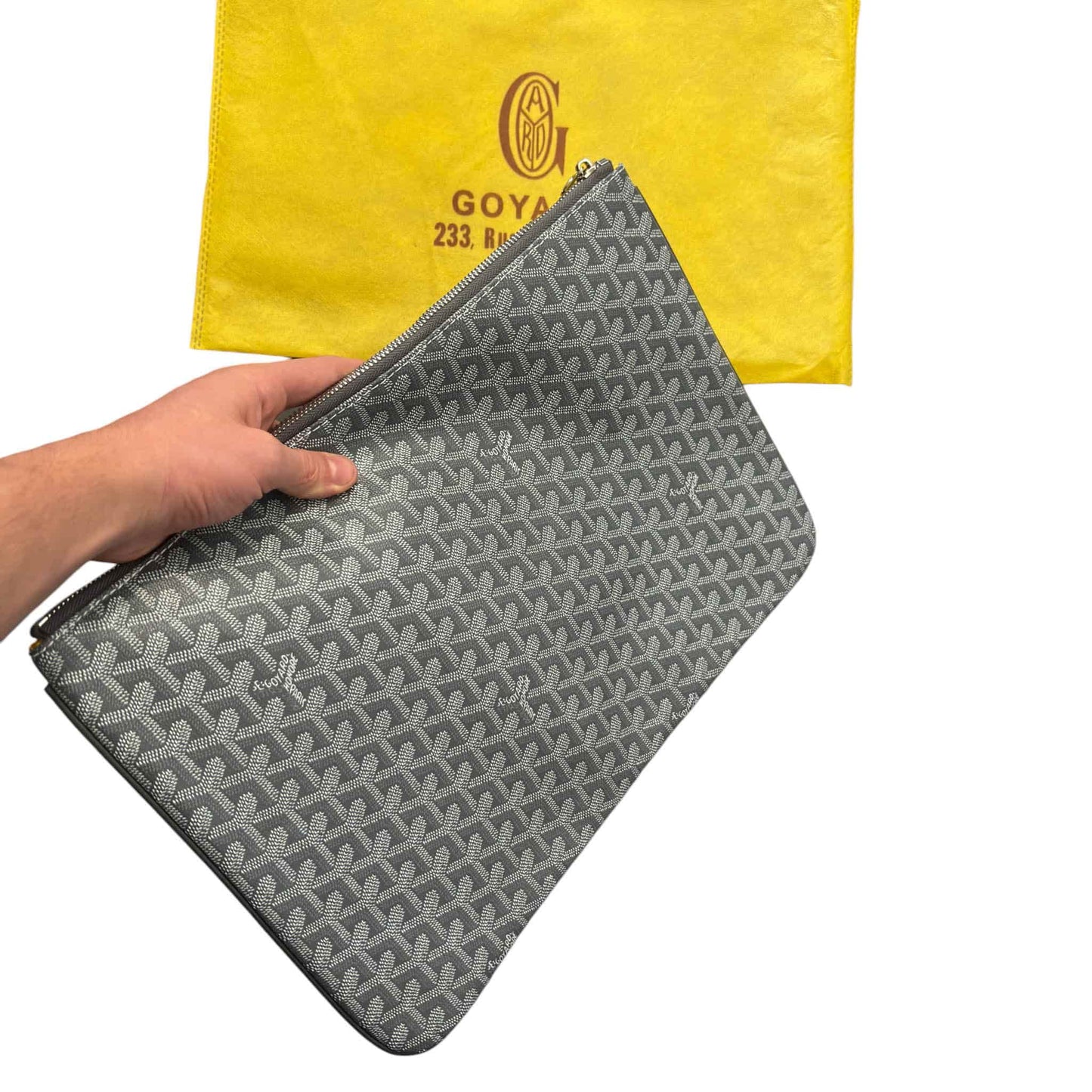 GYRD Gray Pouch bAG