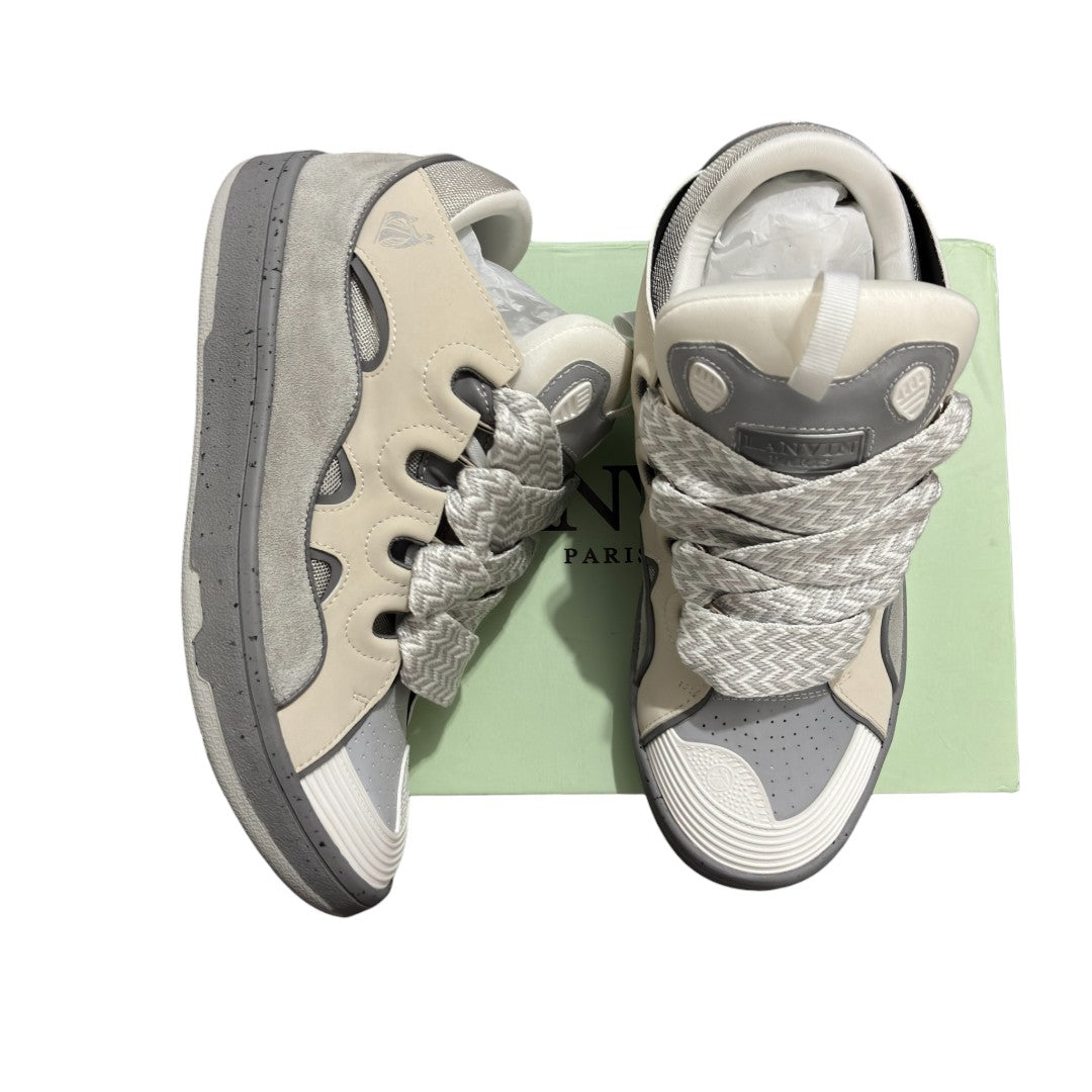 Lanvin Curb Grey Sneakers