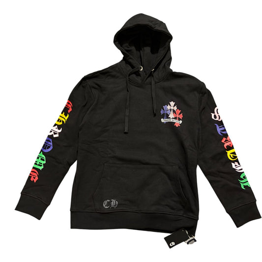 Chrome Hearts Multi Color Cross Cemetery Hoodie