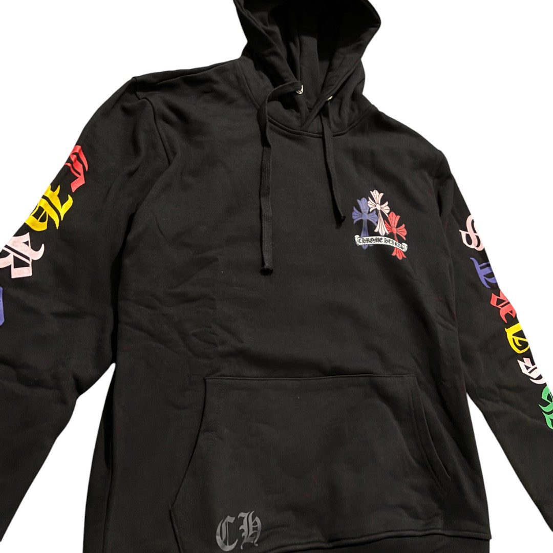 Chrome Hearts Multi Color Cross Cemetery Hoodie