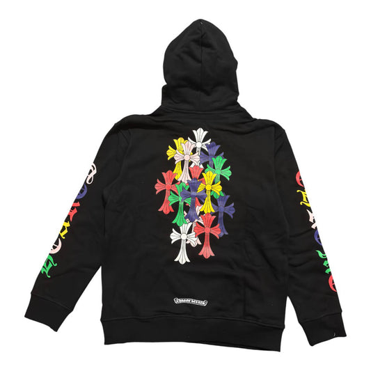 Chrome Hearts Multi Color Cross Cemetery Hoodie