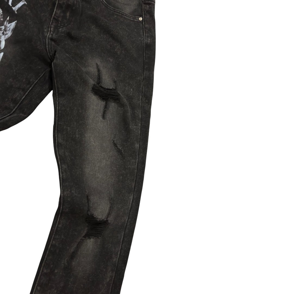 Amiri Angel Disstresed Cherub Jeans
