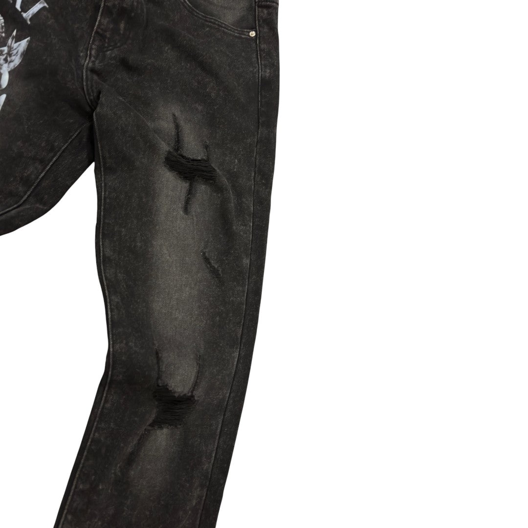 Amiri Angel Disstresed Cherub Jeans