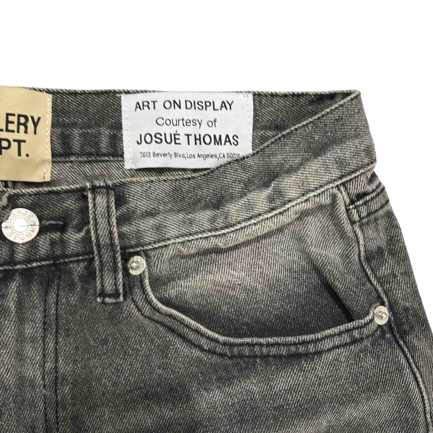 Gallery Dept. Limited Gray Flared Jeans