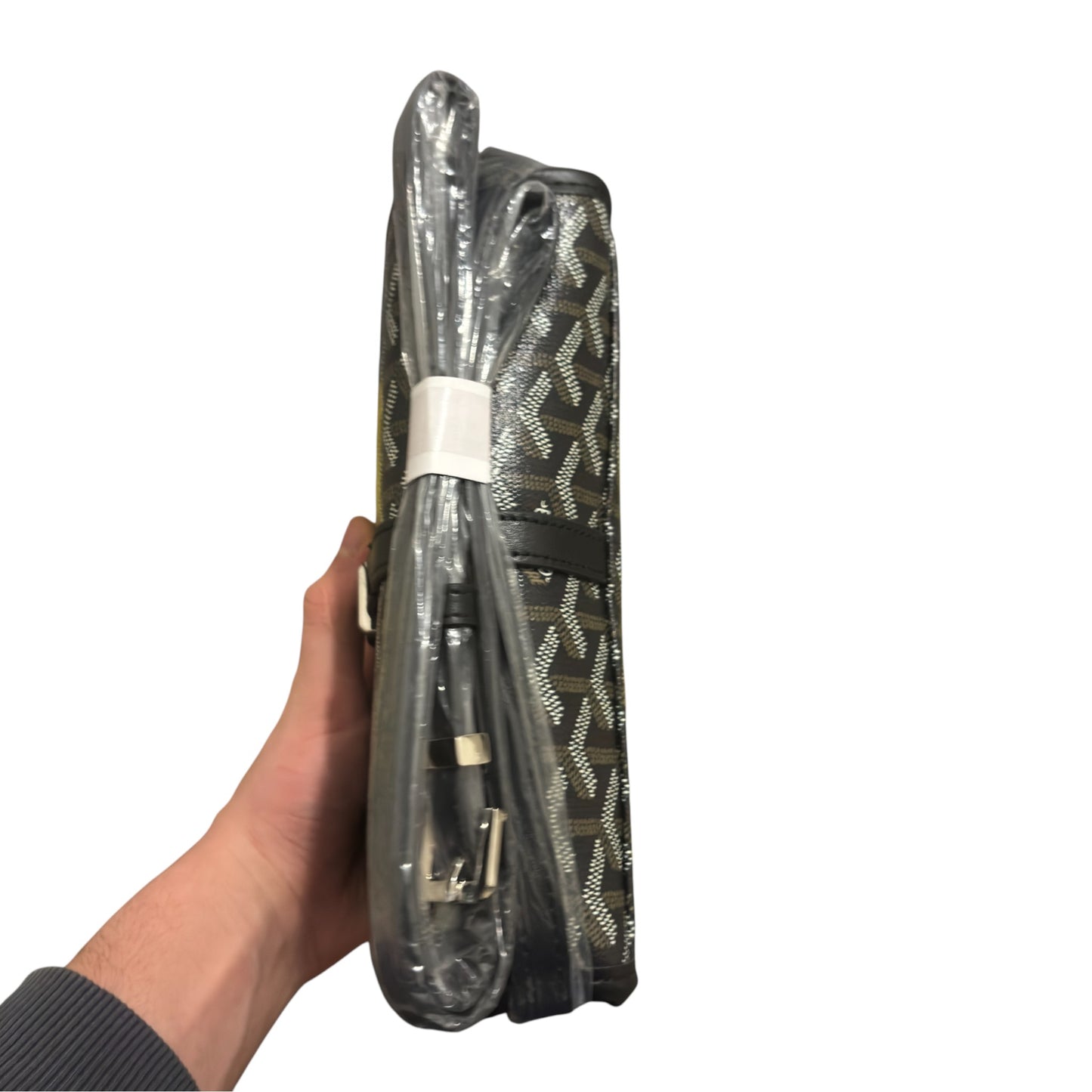 GOYARD Goyardine Messenger Black Bag