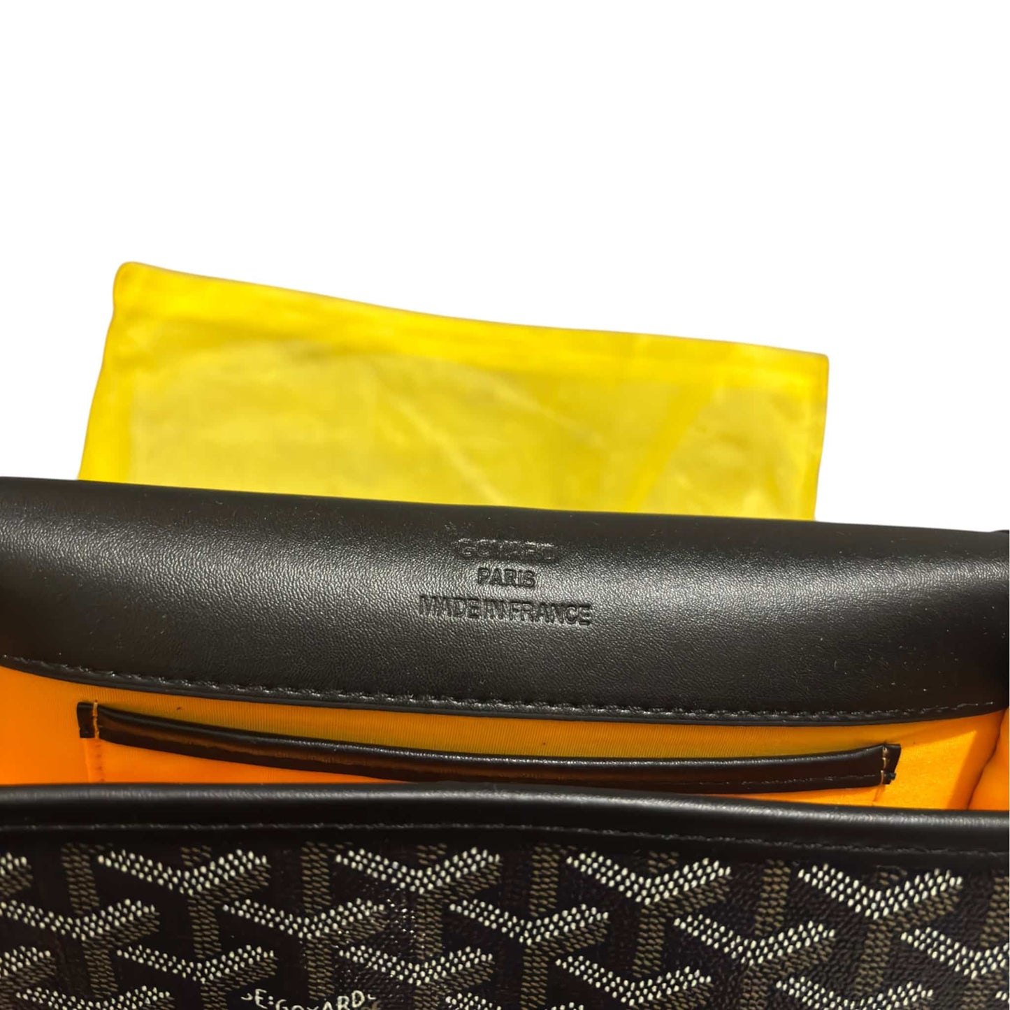 GOYARD Goyardine Messenger Black Bag