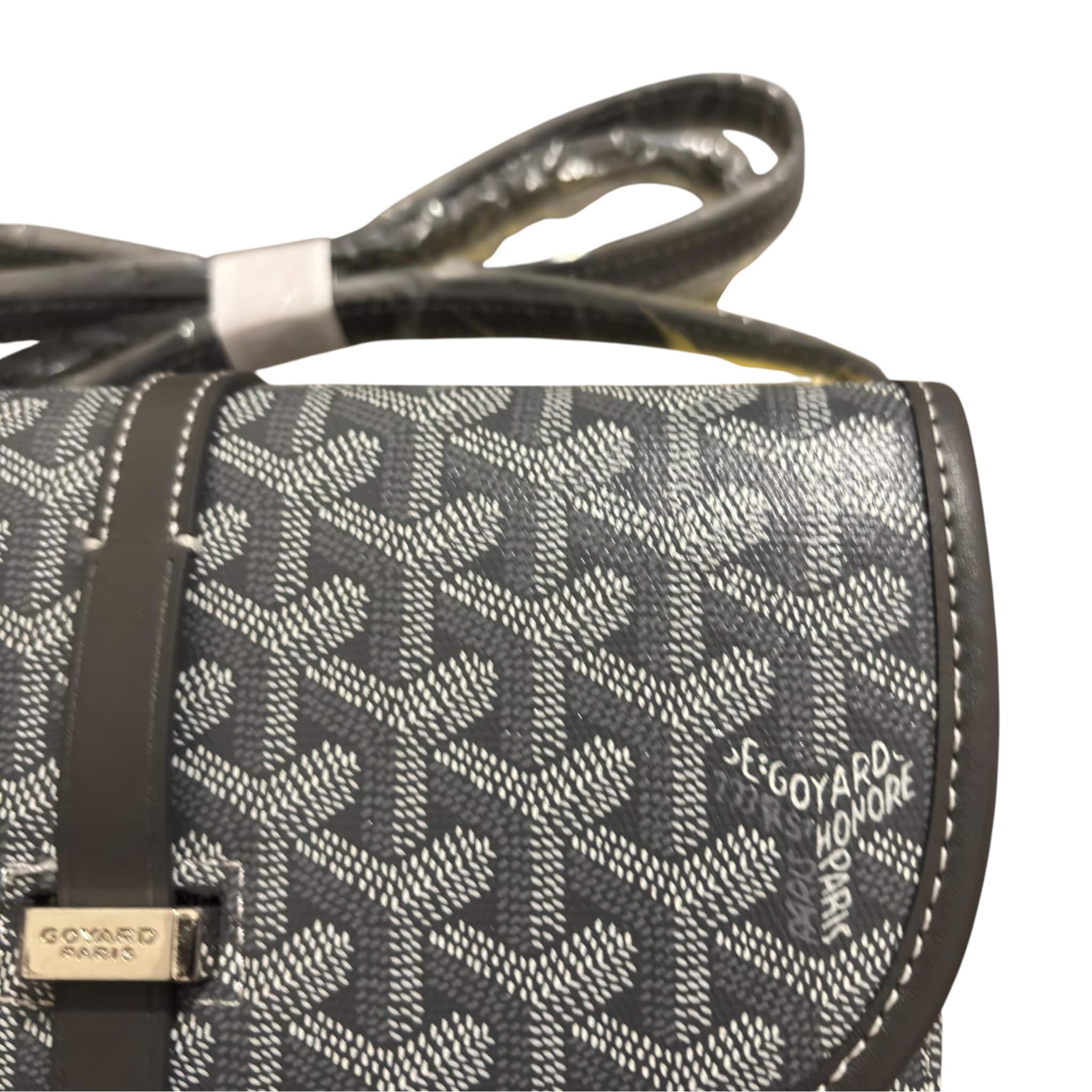 GOYARD Goyardine Messenger Grey Bag