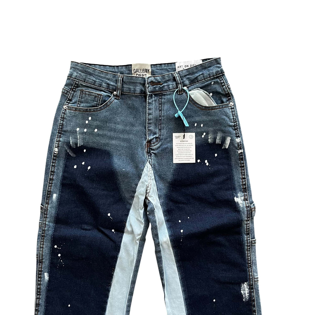 Gallery Dept Blue Double Layer Jeans
