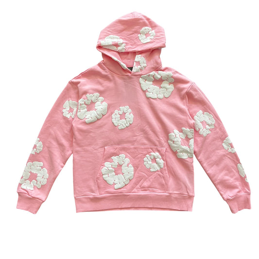 DT Pink&White Hoodie