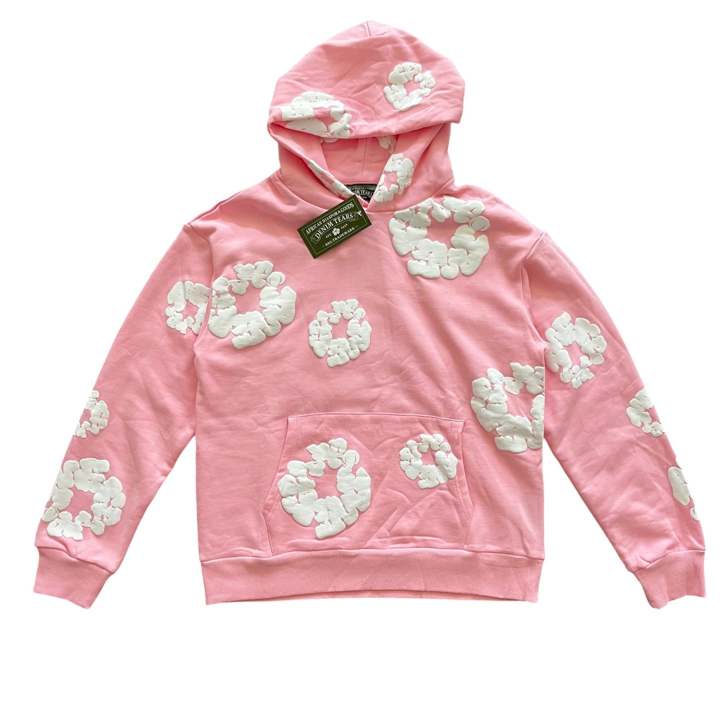 DT Pink&White Hoodie