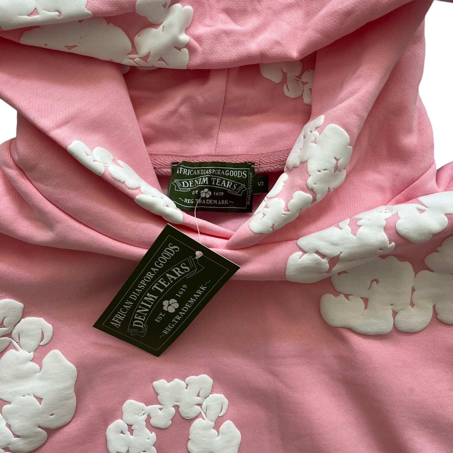 DT Pink&White Hoodie