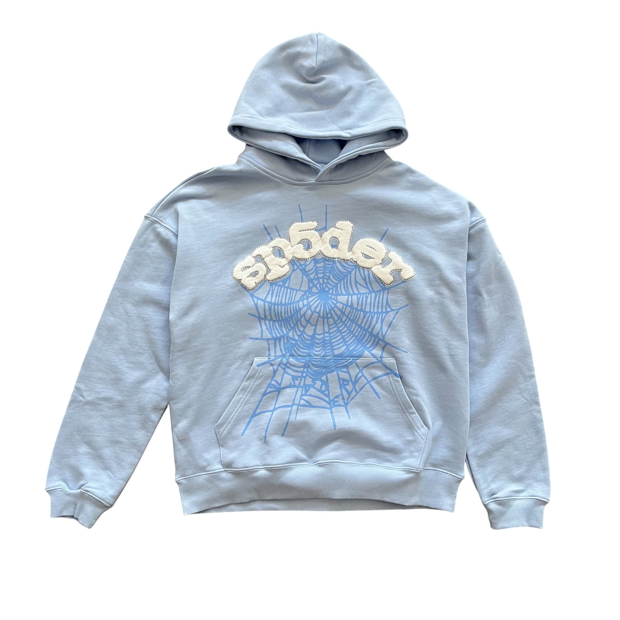 SP5DER Blue Hoodie
