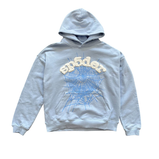 SP5DER Blue Hoodie