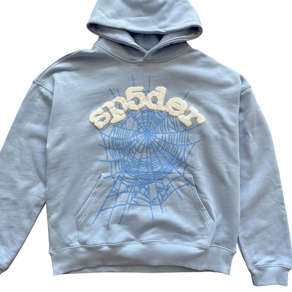 SP5DER Blue Hoodie