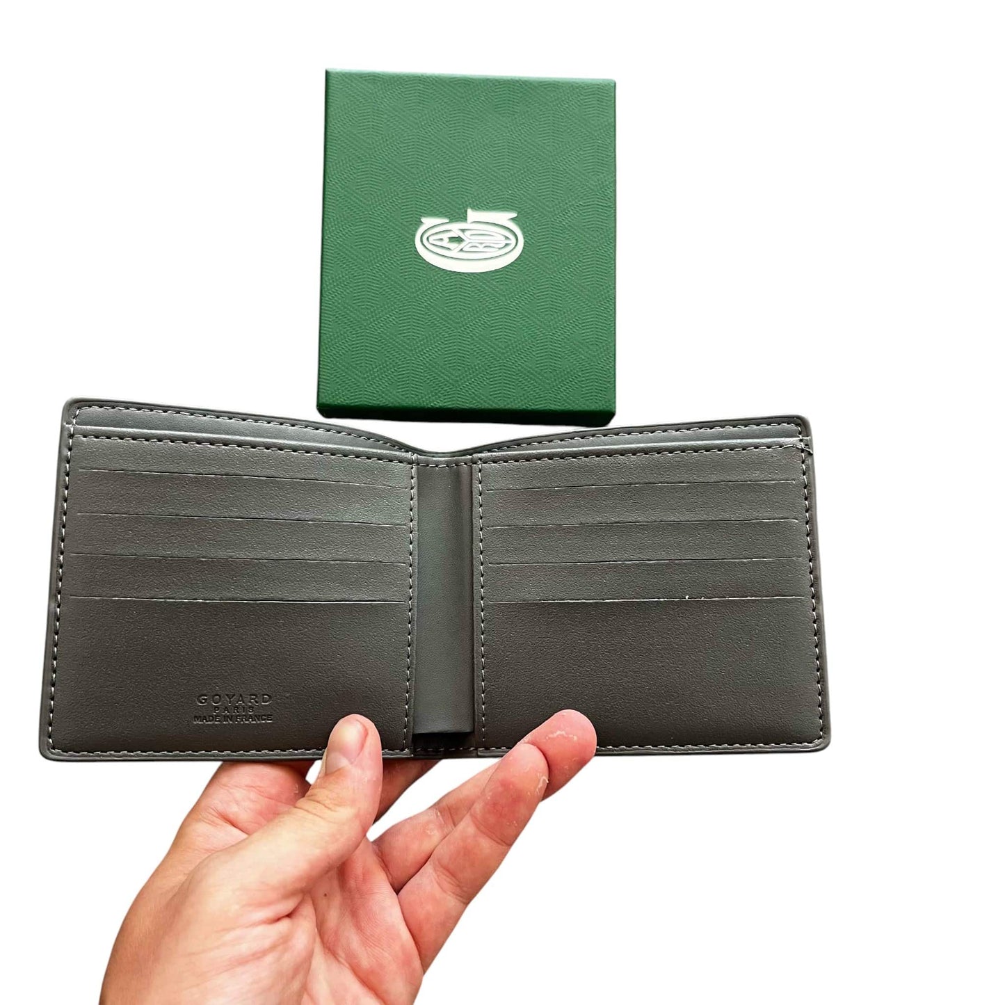 GYRD Gray Monogram Wallet