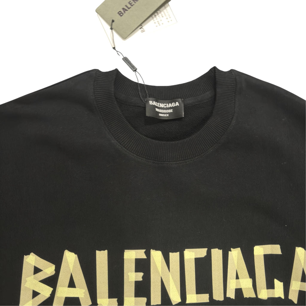 Balenciaga Tape Double Logo Sweatshirt