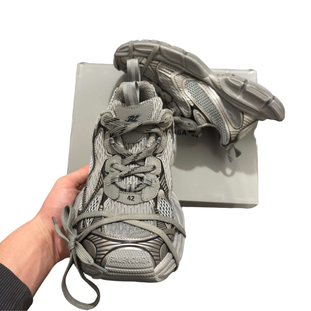 Balenciaga Gray 3XL Mesh Sneaker