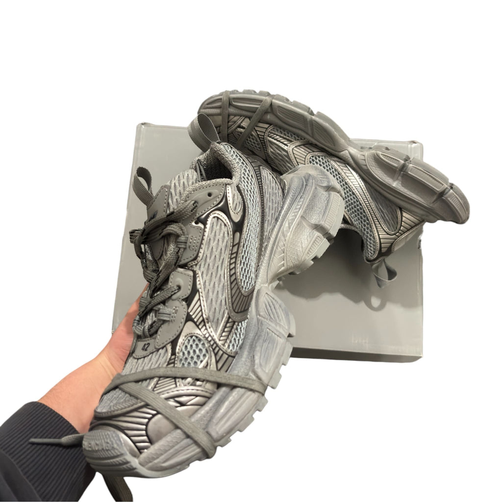 Balenciaga Gray 3XL Mesh Sneaker