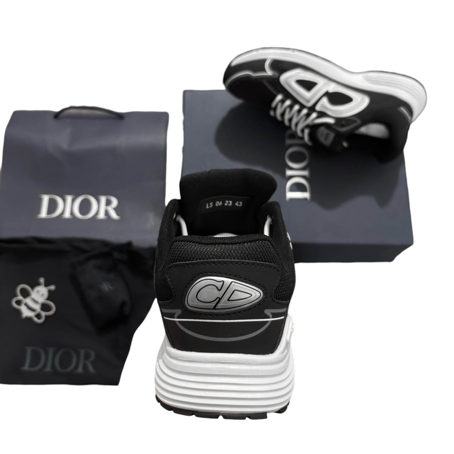 Dior B30 Black Mesh Sneaker