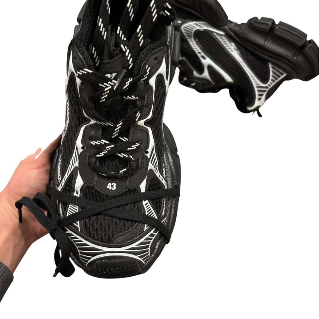 Balenciaga Black 3XL Mesh Sneaker