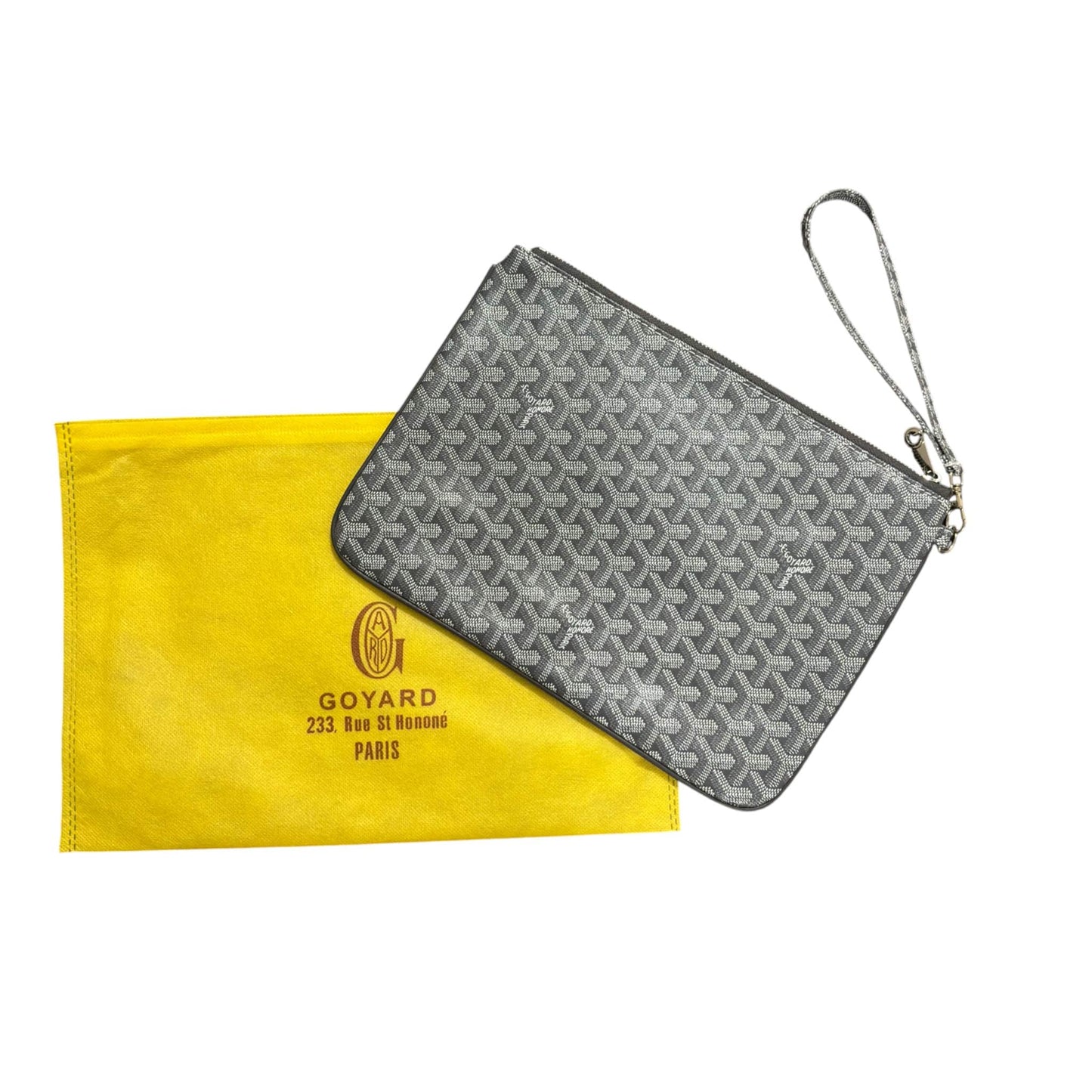GYRD Gray Pouch Bag