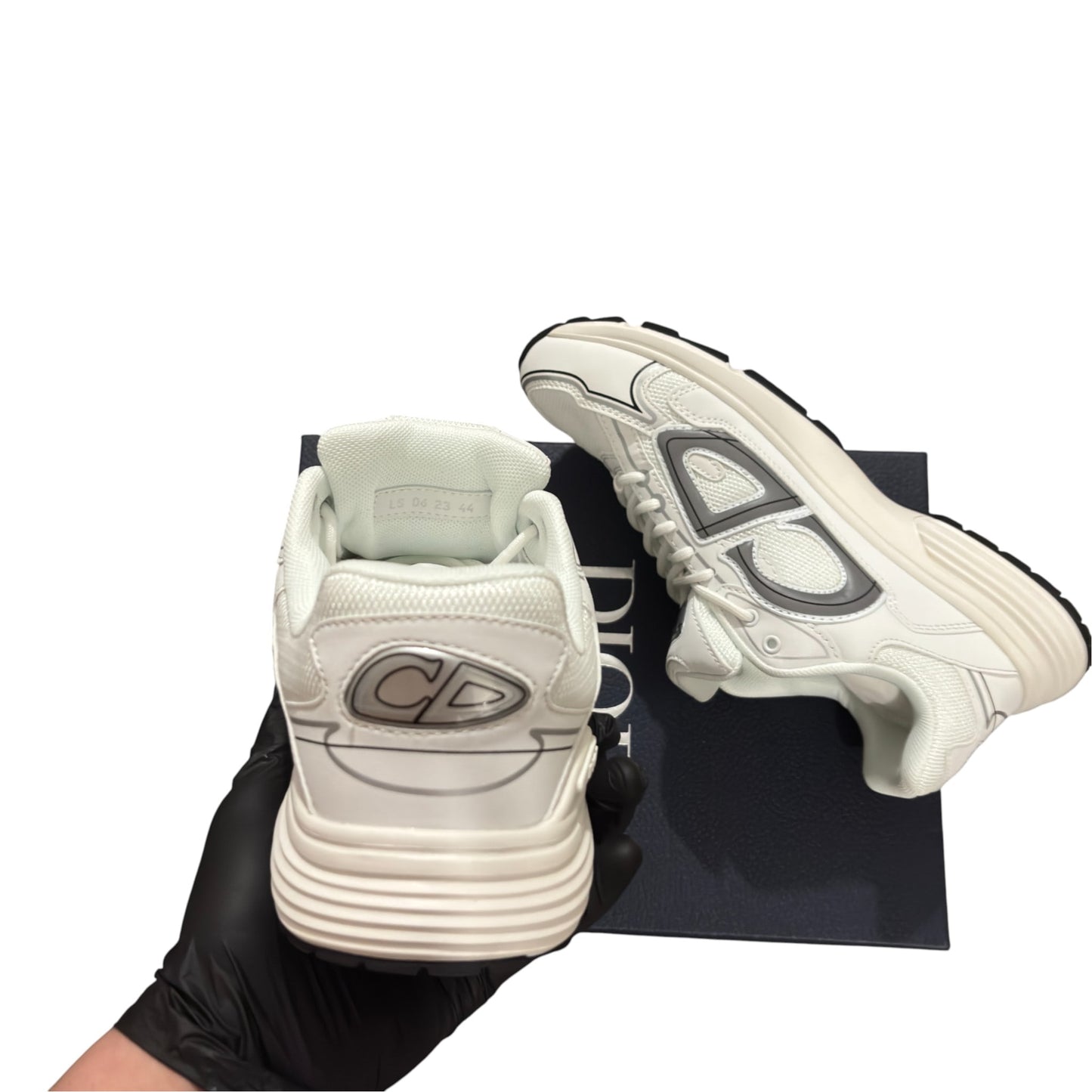 Dior Reflective B30 White Sneakers