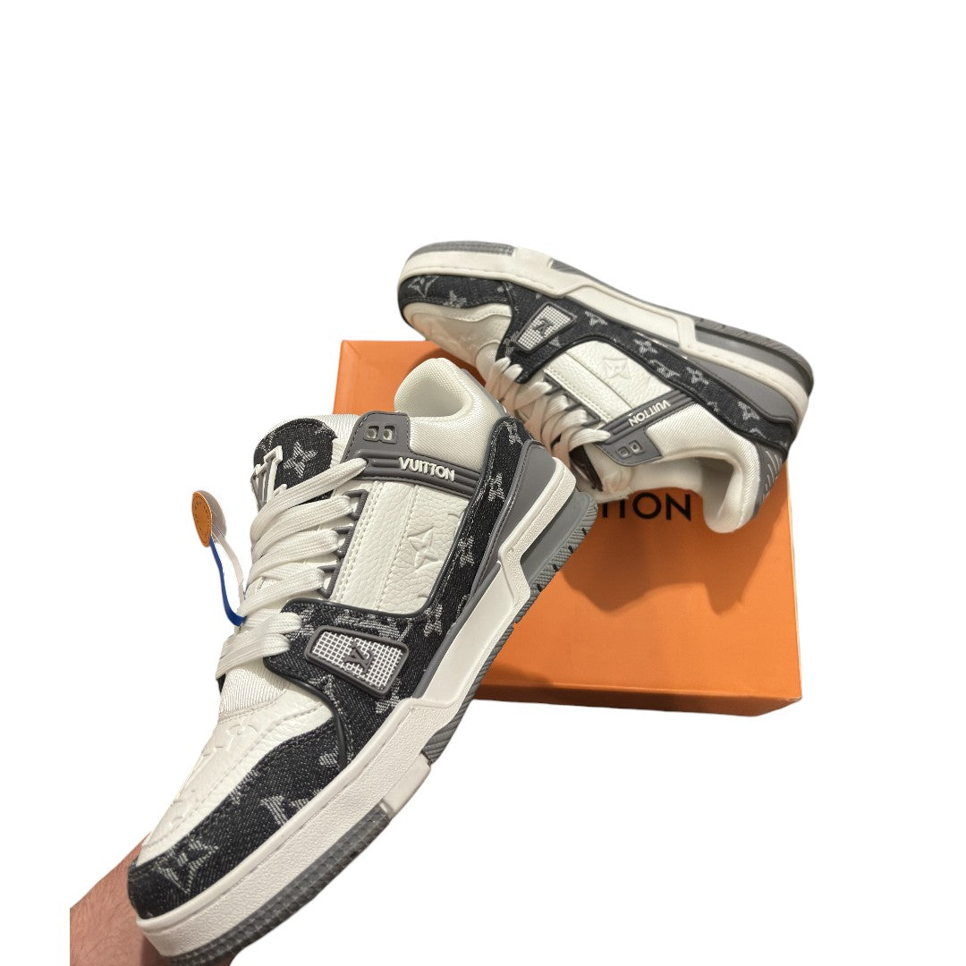 LV Gray Trainer Sneaker