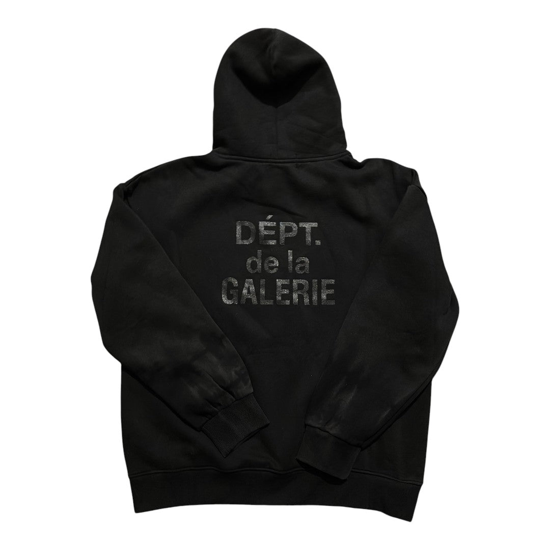 Lanvin Paint Gray Disstresed Limited Hoodie