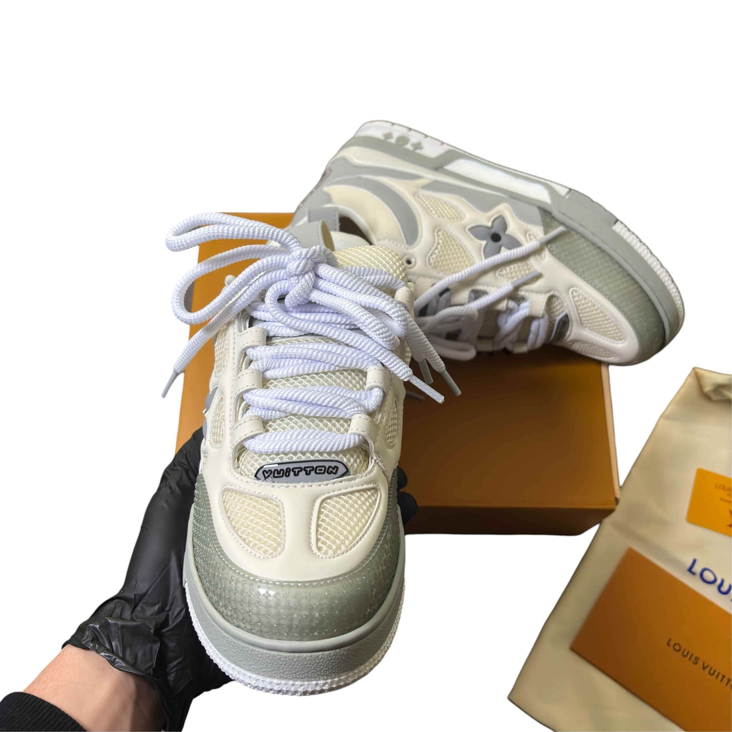 LV Gray Skate Sneaker Limited