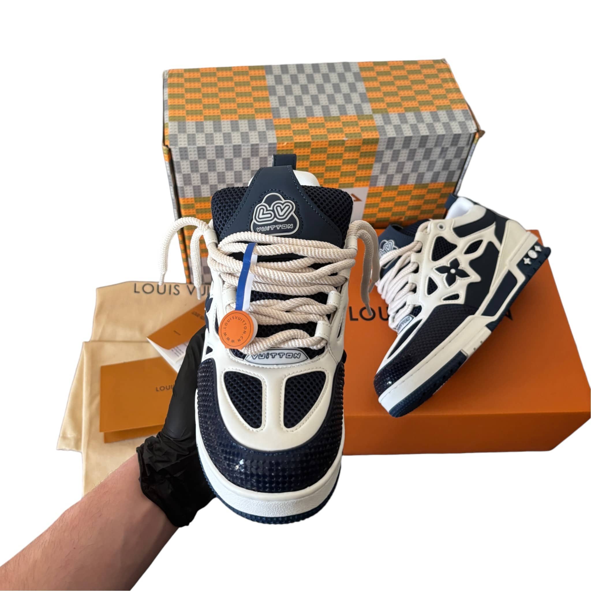 LV Blue Skate Sneaker Limited
