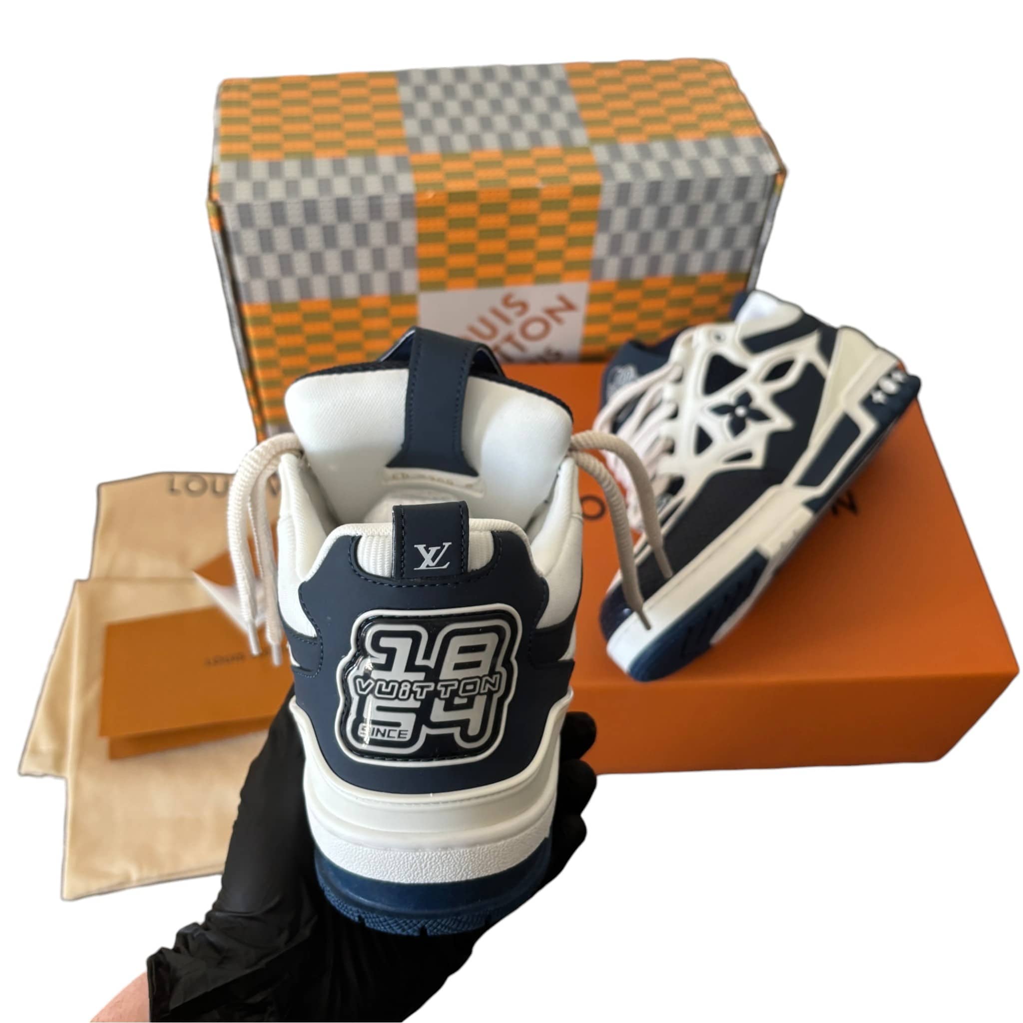 LV Blue Skate Sneaker Limited