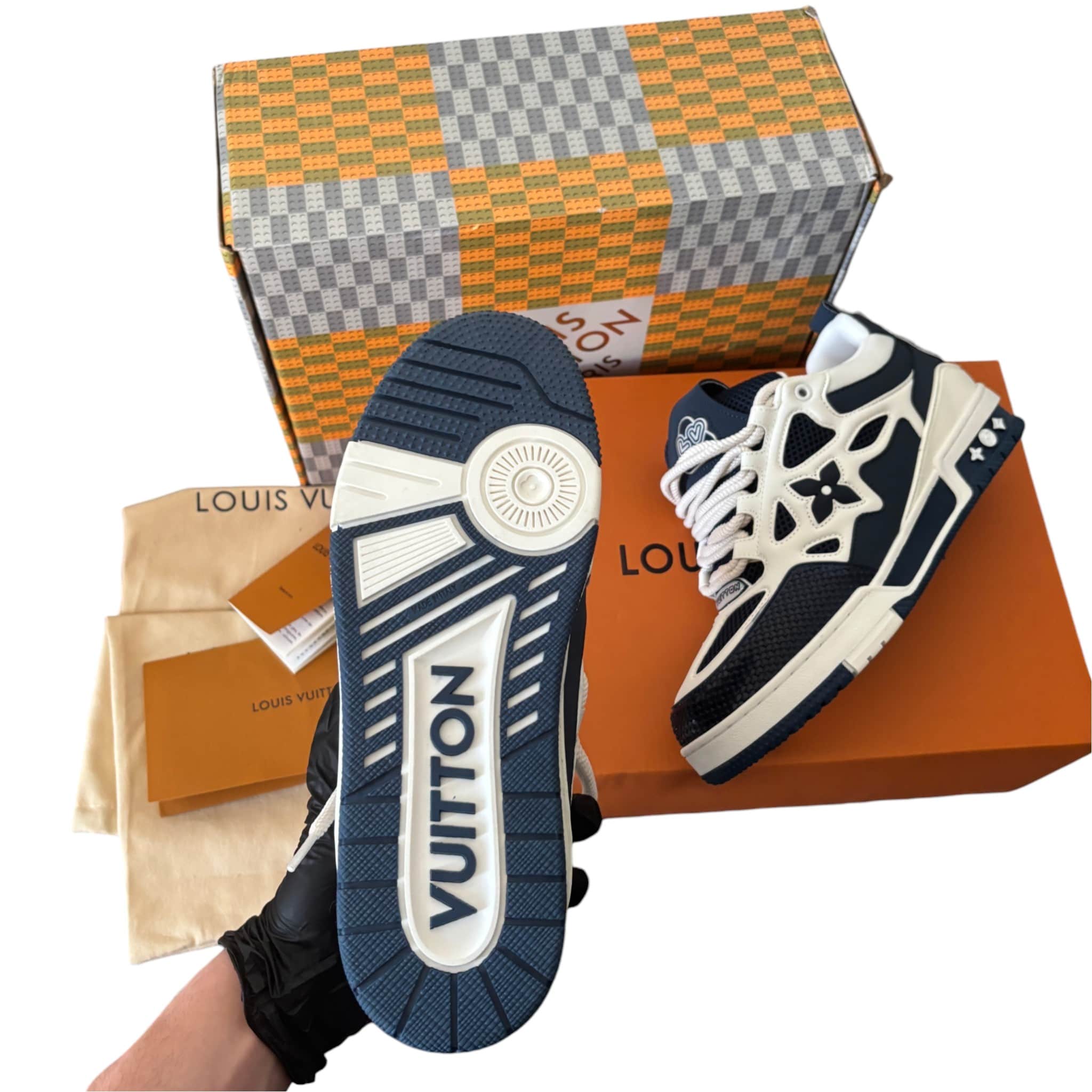 LV Blue Skate Sneaker Limited