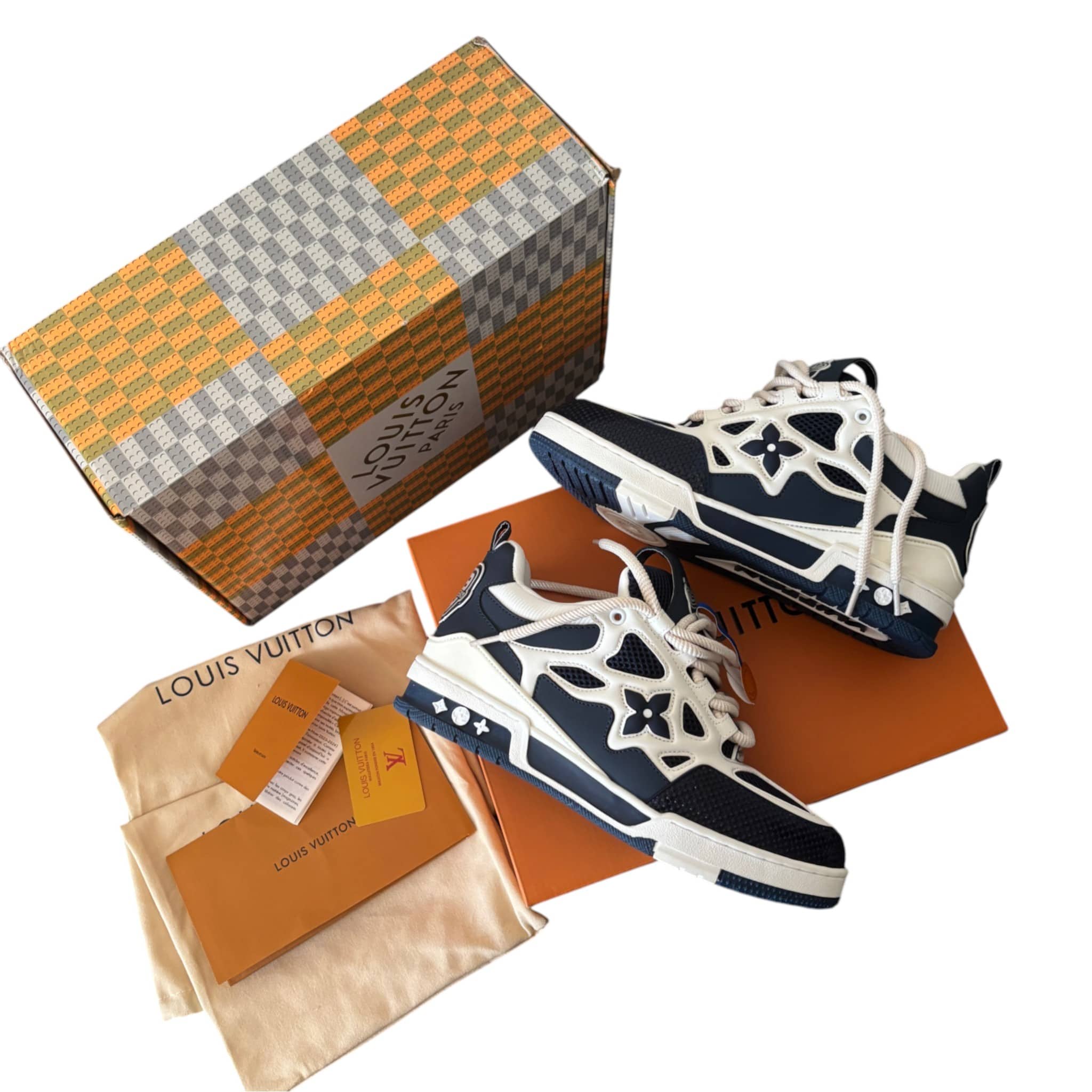 LV Blue Skate Sneaker Limited
