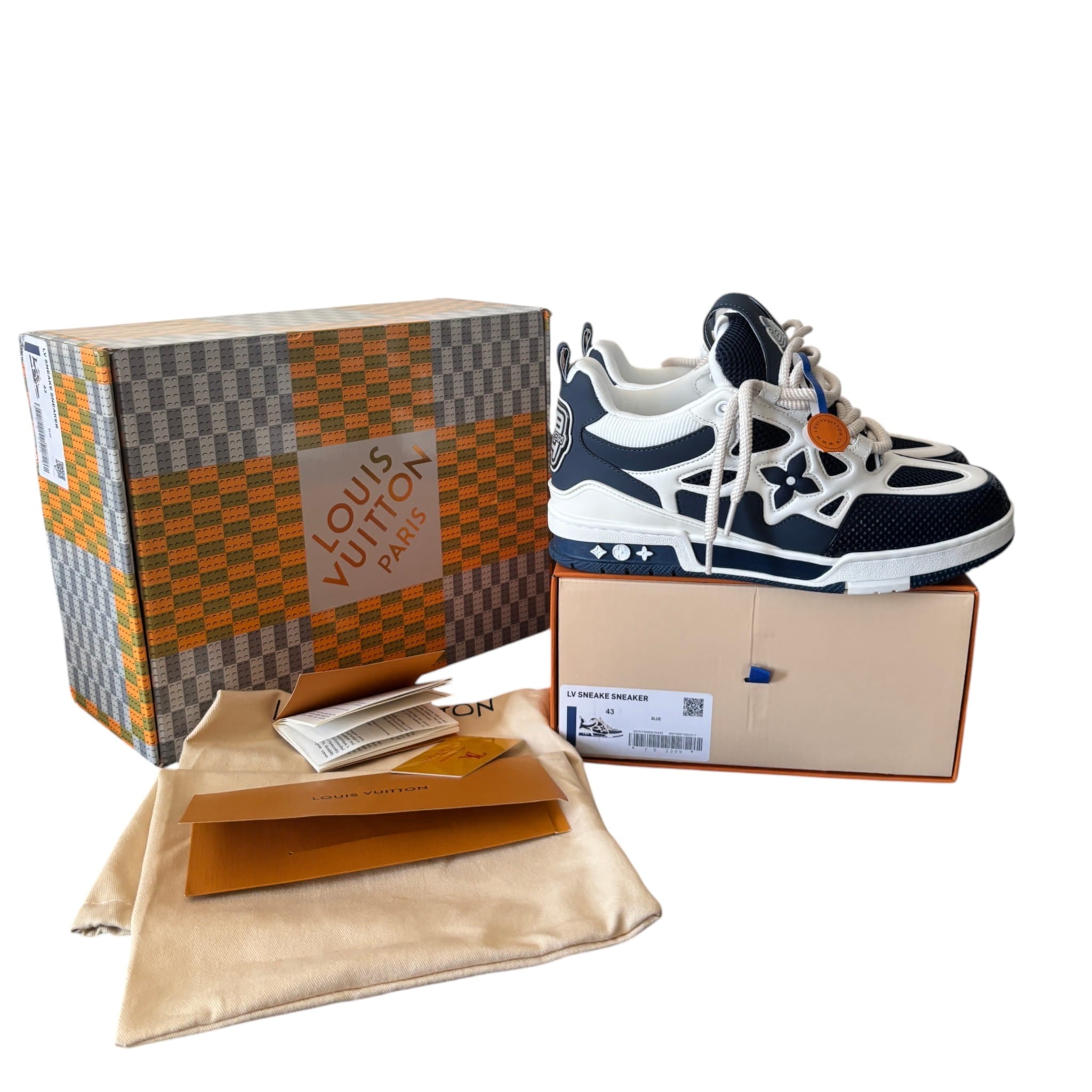 LV Blue Skate Sneaker Limited