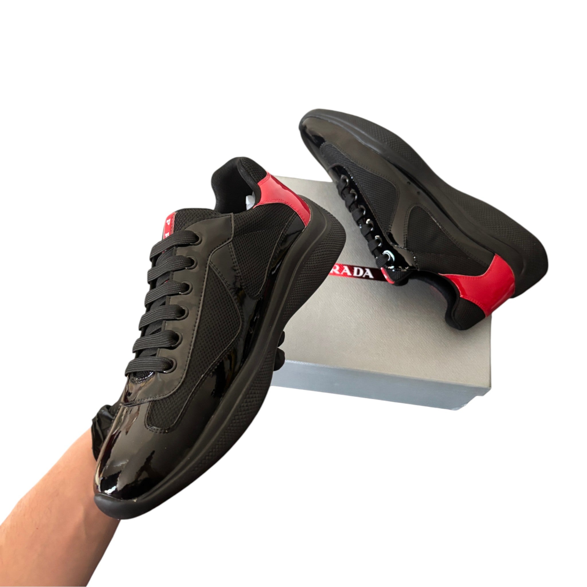 Prada Black Cups Sneaker Limited