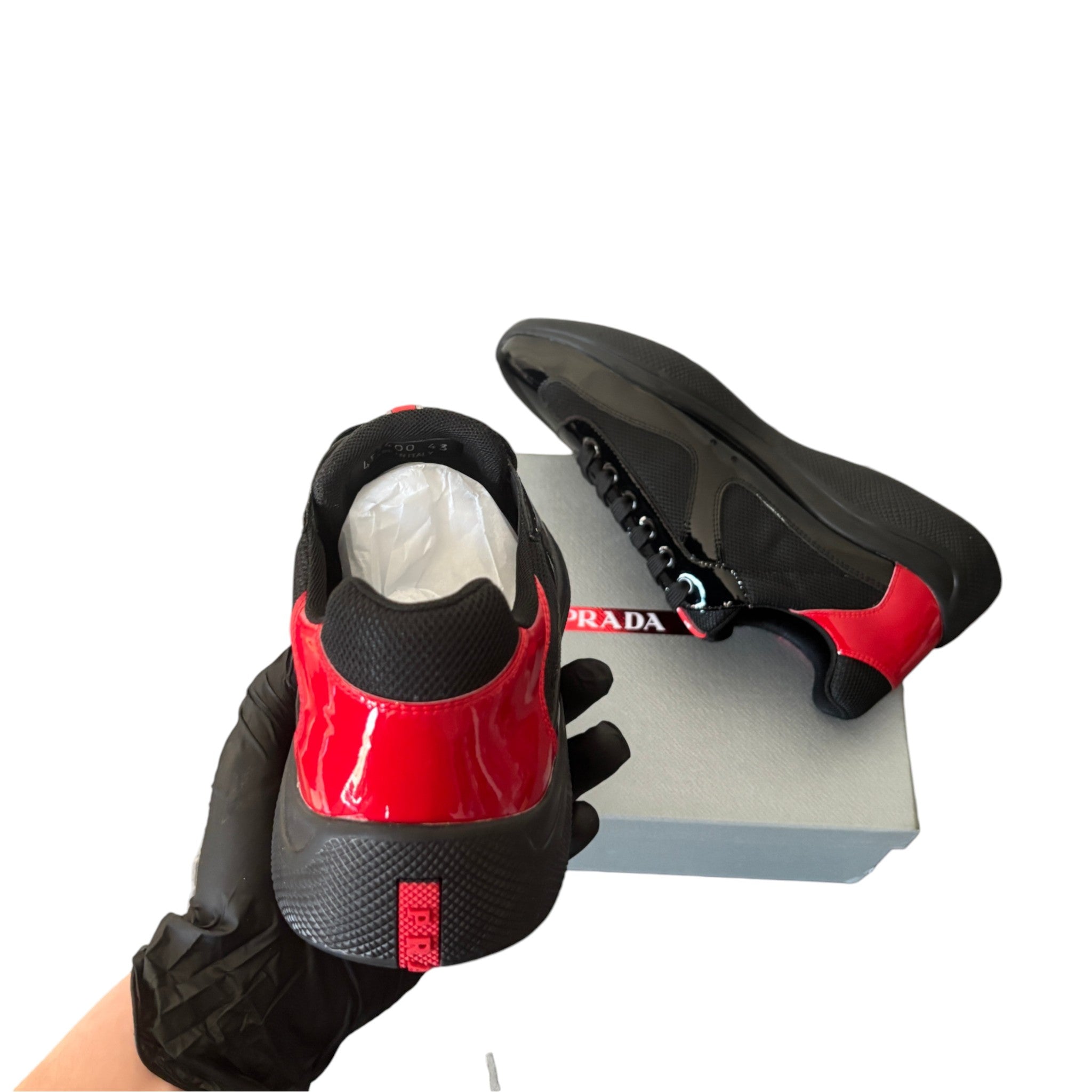Prada Black Cups Sneaker Limited
