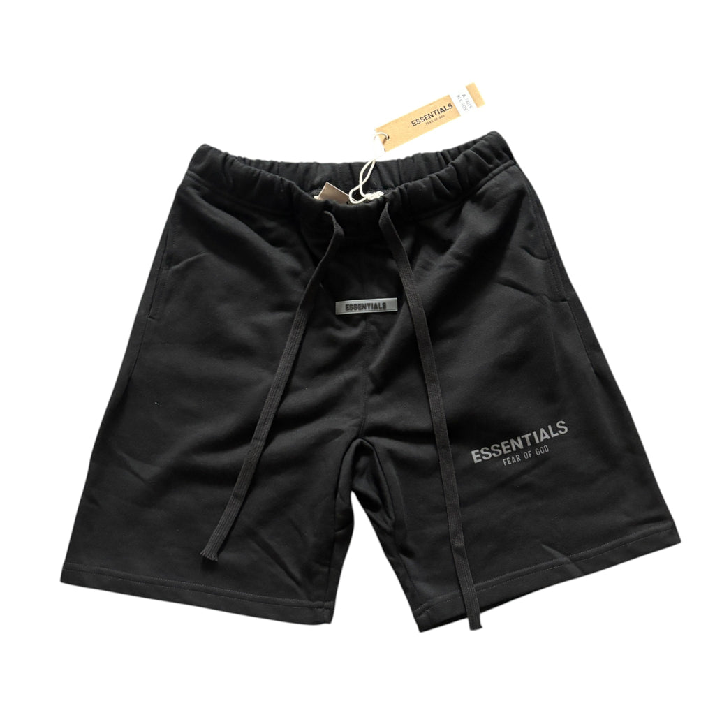 Essentials Fear of God Fleece Shorts '' Black ''