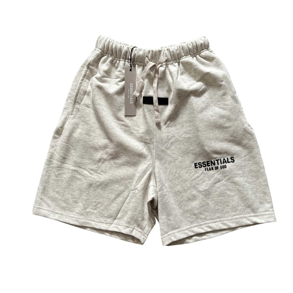 Fear of God Essentials Fleece Shorts  '' Oatmeal Gray ''