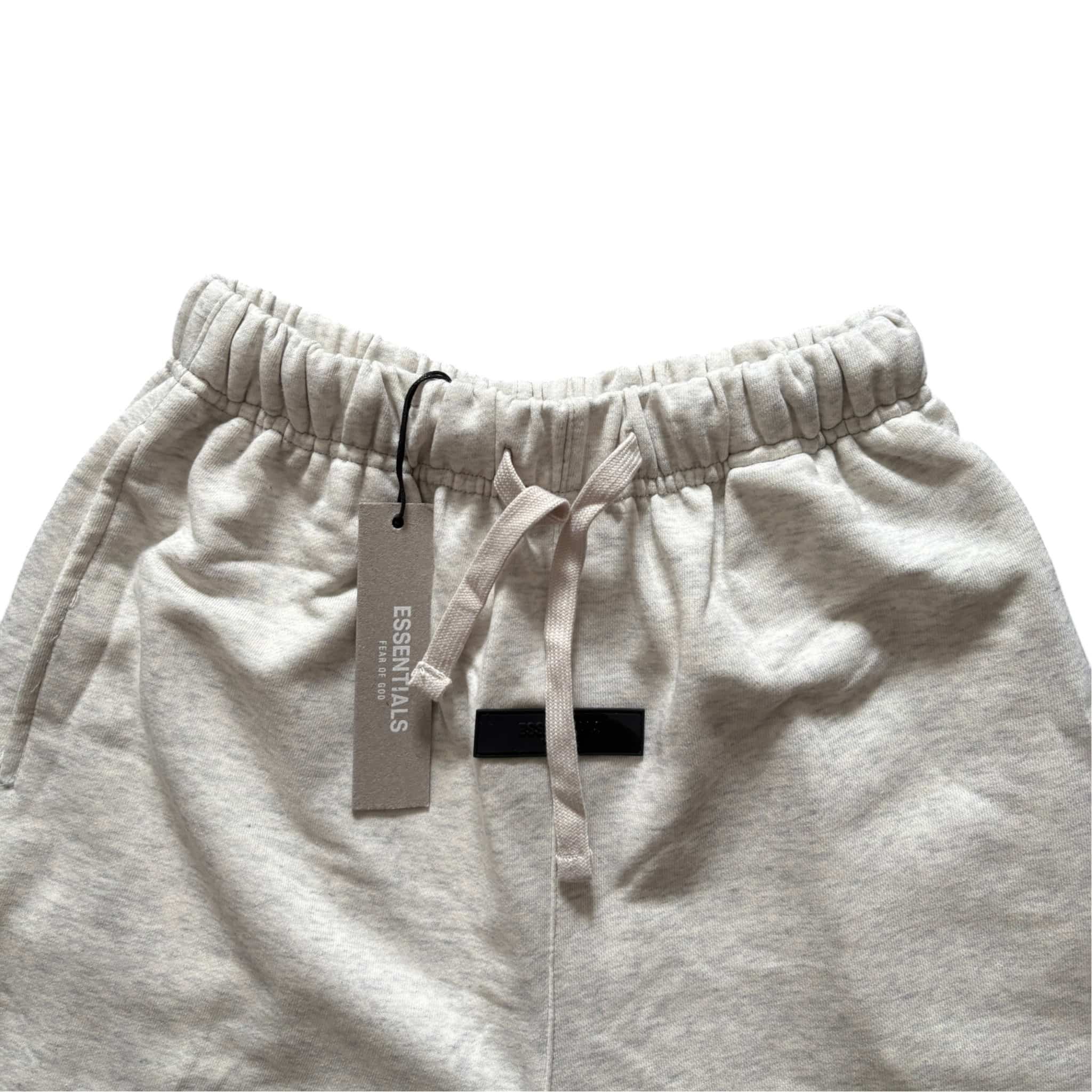 Fear of God Essentials Fleece Shorts  '' Oatmeal Gray ''