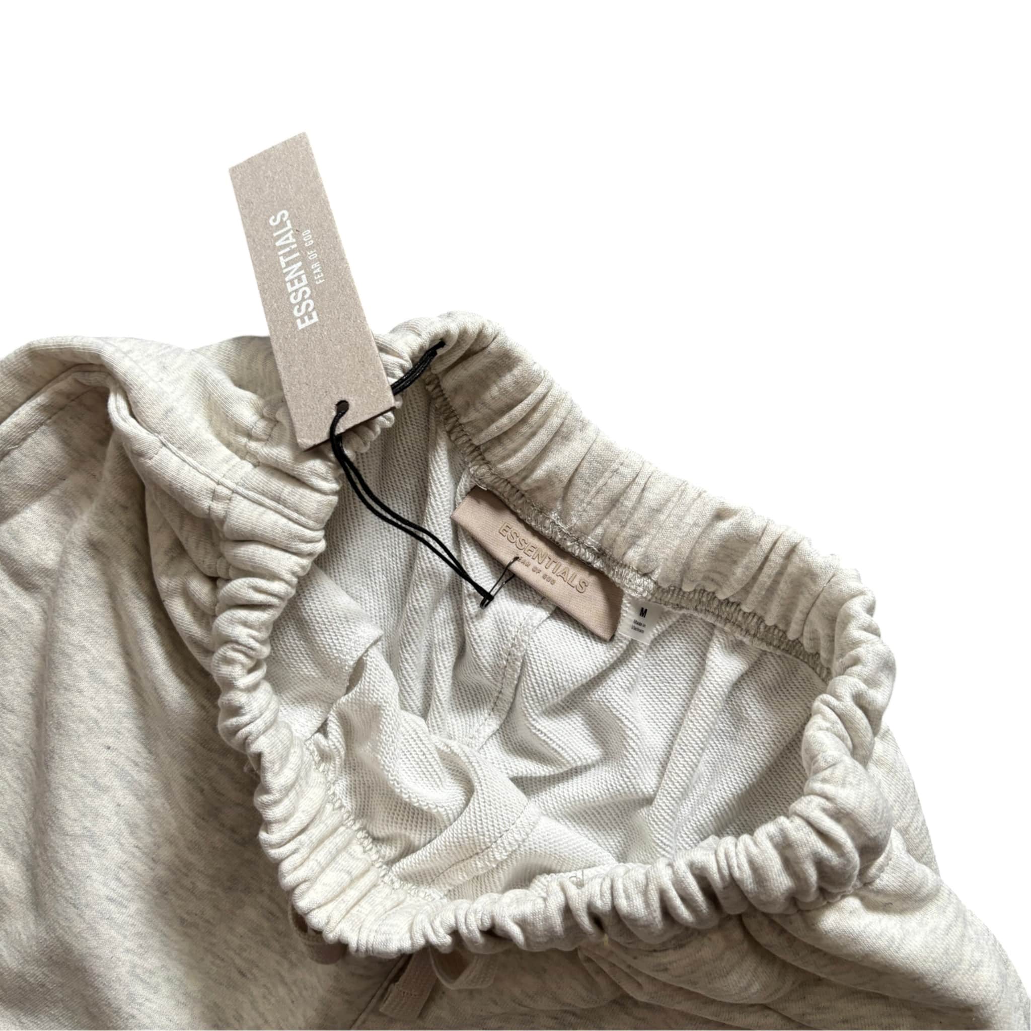 Fear of God Essentials Fleece Shorts  '' Oatmeal Gray ''