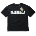 Balenciaga Tape Type T-Shirt White Black Logo