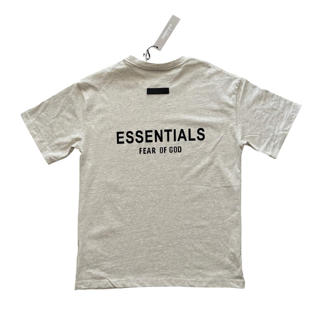 Fear of God ESSENTIALS '' Oatmeal Gray '' T-shirt